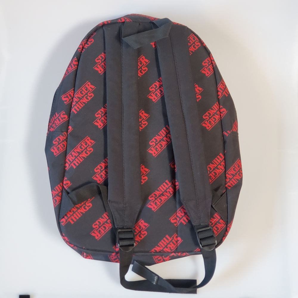 Stranger Things Black & Red Backpack - Picture 2 of 13